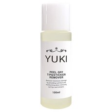 유키 필오프 네일팁 앤 네일스티커 리무버, 100ml, 1개