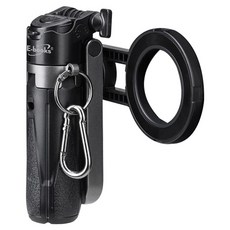 E-books 五合一強力磁吸360度單反鋅合金藍牙自拍桿腳架, 黑色, 1個, N86