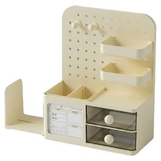 더플로우커머스 모듈핏 책상 정리 올인원 데스크 오거나이저, 버터, 1개