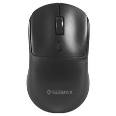 지오맥스 블루투스 리시버 겸용 무선 듀얼 무소음 마우스, Black, GM-BTM1100