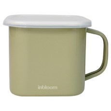 inbloom 電磁爐琺瑯鍋 1.4L, 綠色, 1個, 14cm