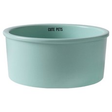 PASTEL PET 寵物時尚彩色陶瓷碗 Free, 綠色, 1個