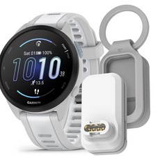 SPACE SHIELD Garmin 智慧手錶 USB C 臂式 O型環 便攜式 充電器, 灰色, 1個