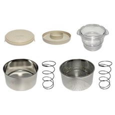 uh homedeco 大容量脫水器與乳清分離器套組 4L, 混合色, 1套