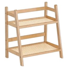 Real Picky 多功能竹製收納架, 米色, 1個