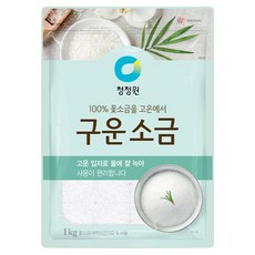 청정원 구운소금, 1kg, 1개