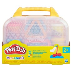 Hasbro 孩之寶 Play-Doh 培樂多 收納提盒入門組, 混和顏色, 227g, 1套