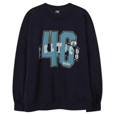 NBA 남녀공용 팀 아플리케 맨투맨 N261TS020P