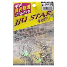 NIKEN 小章魚拋投釣組 船釣 木蝦回收 烏賊 分枝釣組, 5個, 4入