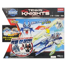 아카데미과학 텐카이나이트 2in1 드롭 쉽 / 포털 레고호환블록 S81199, 1개