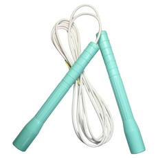 JFROPE 直立式競速跳繩, 1個, 薄荷綠 + 白色繩