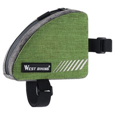 웨스트바이킹 초경량 상관 프레임 컴팩트 자전거 가방, 그린, 1개