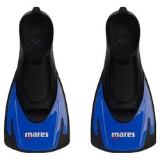 Mares 愛馬仕蛙鞋 雙腳穿戴組, 藍色