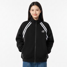 Goodif 女款運動拉鍊線條細節立領休閒運動外套