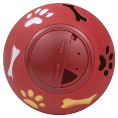 daysoy 狗狗飼料訓練球玩具, 02 紅色, 1個