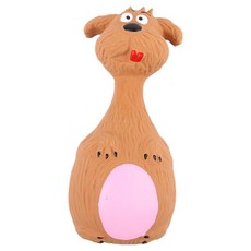 데이소이 강아지 만화 캐릭터 모양 장난감, 02 브라운, 1개