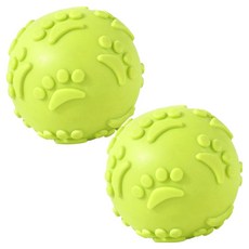 데이소이 강아지 발바닥 디자인 장난감, 02 그린, 2개