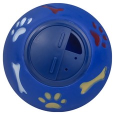 daysoy 狗狗飼料訓練球玩具, 01 藍色, 1個