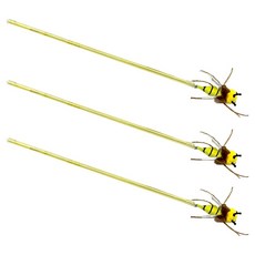 PET Morning 貓咪喵喵拳蜜蜂玩具, 黃色, 3個