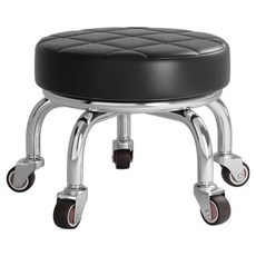 Woni's 無噪音移動式附輪椅, 黑色, 1個