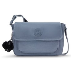 kipling DALMA 底部擴充側背包 KPKI81236FB10OS, 岩石藍