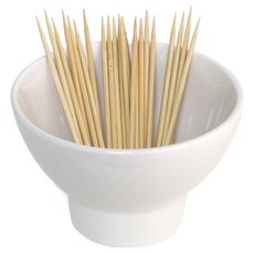 Bloom at home 竹製水果甜點籤 20cm x 2.5mm, 1個, 1000入