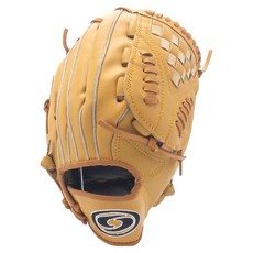 썬버드 소가죽 야구글러브 우투용 S201, 탄, 1개