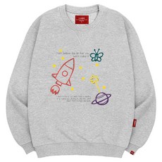 L.LAMO 男女通用 Space Dream 大學T
