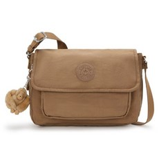 kipling DALMA 底部擴充側背包 KPKI81237CN10OS, 棕褐色
