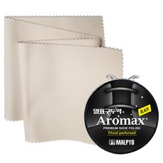 꼬비 말표 고체 캔구두약 40g + 극세사 마이크로파이버 구두천 13g 세트