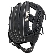 SUNBIRD 豬皮棒球手套 左投用 M900, 黑色, 1個