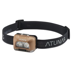 ATUNAS 歐都納 星光輕量防水頭燈 A1LIGZ01N, 沙漠棕, 1個