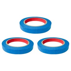 월드크린 실란트 마스킹 테이프 블루 15mm x 40m, 3개