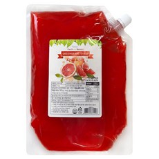 쥬피터 자몽 팩 시럽, 1kg, 1개
