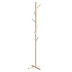 纖巧善用空間簡易安裝立式衣架, 白色