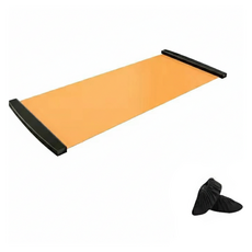 Byeolharong 室內滑行訓練墊 滑行鞋套, 橘色, 1個