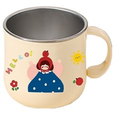 Tiririti 幼兒用不鏽鋼水杯, 女童單手杯, 1個, 250ml