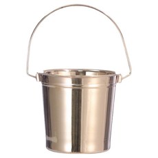 Kodachief 冰鎮收納手提啤酒酒瓶派對裝飾冰桶 金色 18cm, 1個, 1.2L