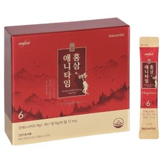 네이처셋 홍삼 애니타임 30p, 1박스, 450ml