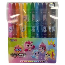 JONG IE NARA 奇妙萌可 國家彩色鉛筆, 12個, 12色