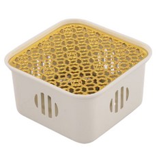 노이원 간편한 티포트워머 사각 10.6 x 10.6 x 6.3 cm, 화이트, 1개