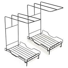 AKEIBY 免鑽孔高級多用途抹布架, 2個