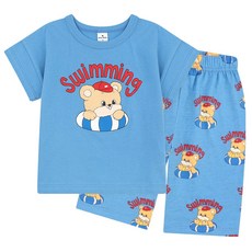 MilkBaby 신나는 물놀이 실내 상하의 세트