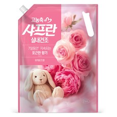 샤프란 고농축 섬유유연제 뮤게로즈 리필, 2.6L, 1개