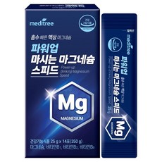 meditree Power Up 飲用液態鎂速效型 14入, 1個, 350g
