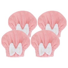 아케이바이 고급형 드라이 헤어캡 20 x 28 cm, 핑크, 4개