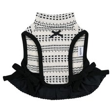 Montier 狗狗素色連身裙, 象牙白, 1個