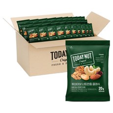 투데이넛 너트한줌 클래식, 20g, 80개 20g, 80개