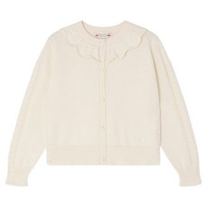 Bonpoint LUEUR 棉與喀什米爾開襟衫 S06GCAK00018