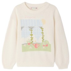 Bonpoint ANUMATI 棉與喀什米爾套頭衫 S06GJUK00009